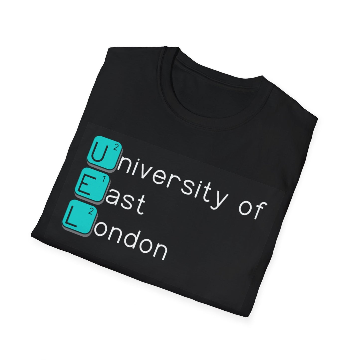 University of East London Scrabble Unisex Softstyle T-Shirt
