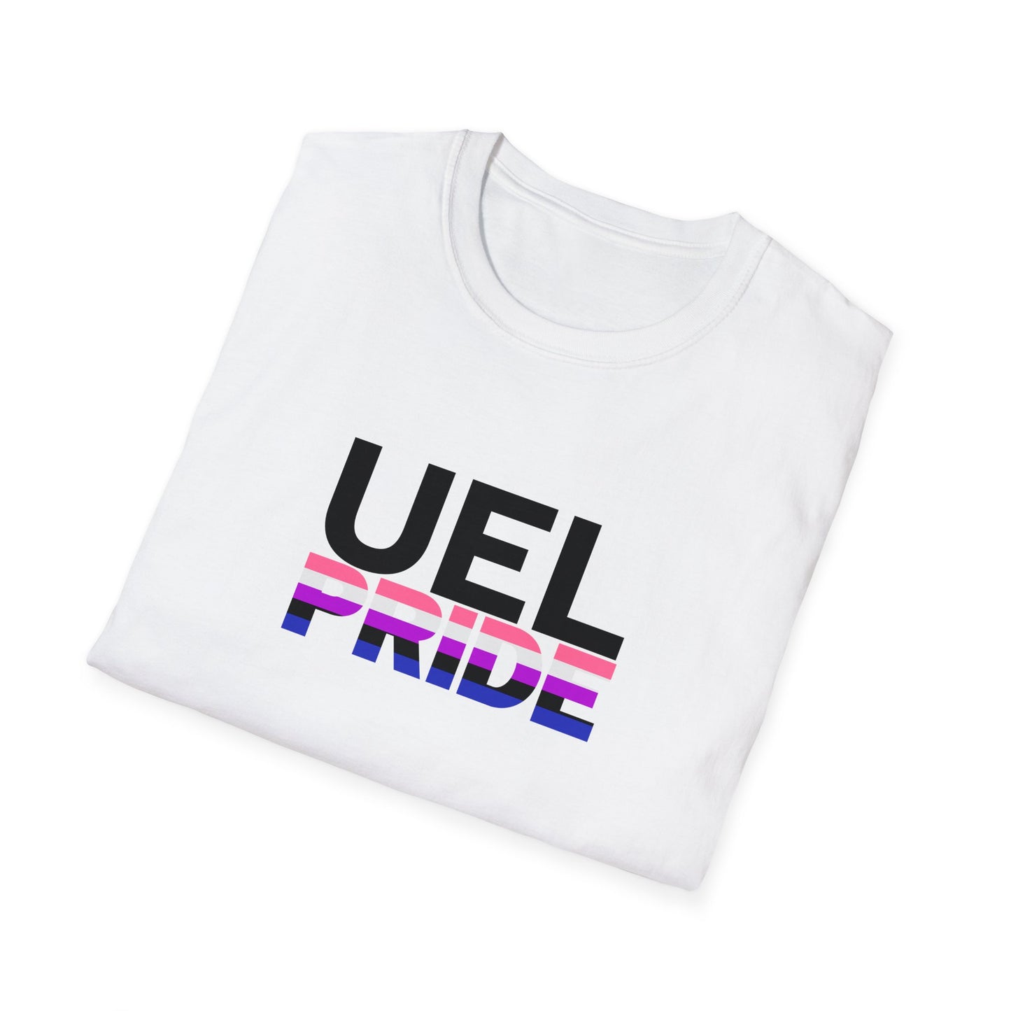 University of East London Genderfluid Pride Softstyle T-Shirt