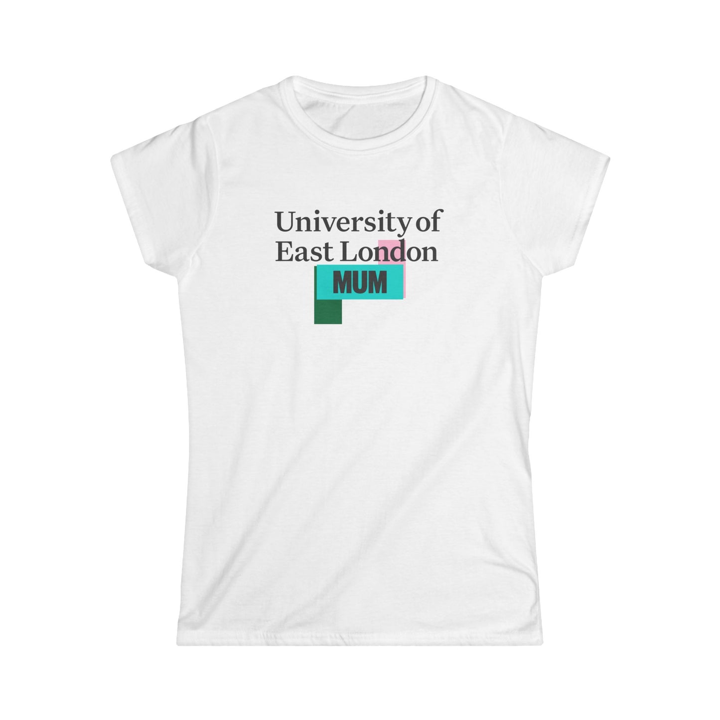 University of East London "Mum" Women's Softstyle Tee