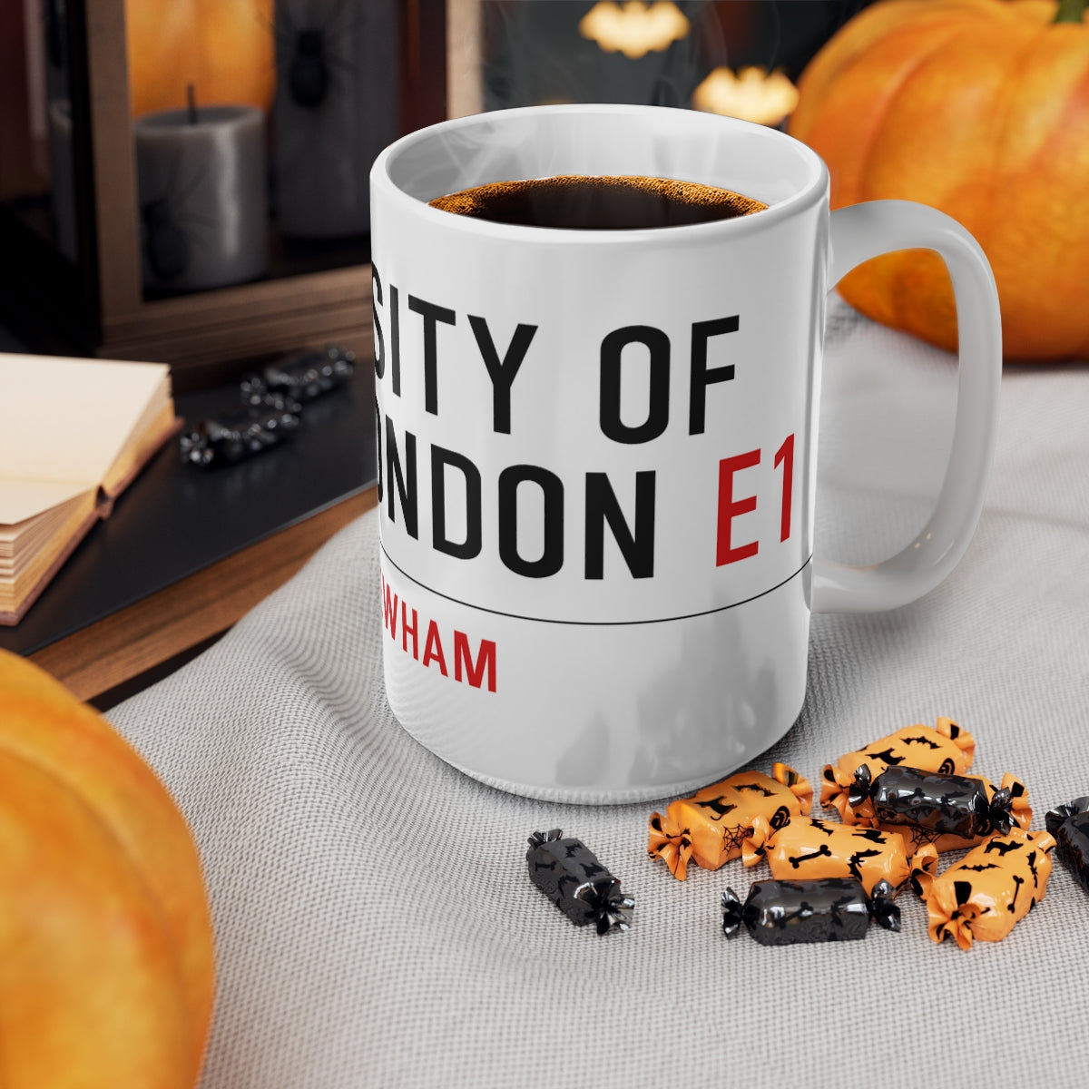 University of London Street Sign Ceramic Mug, 11oz, 15oz