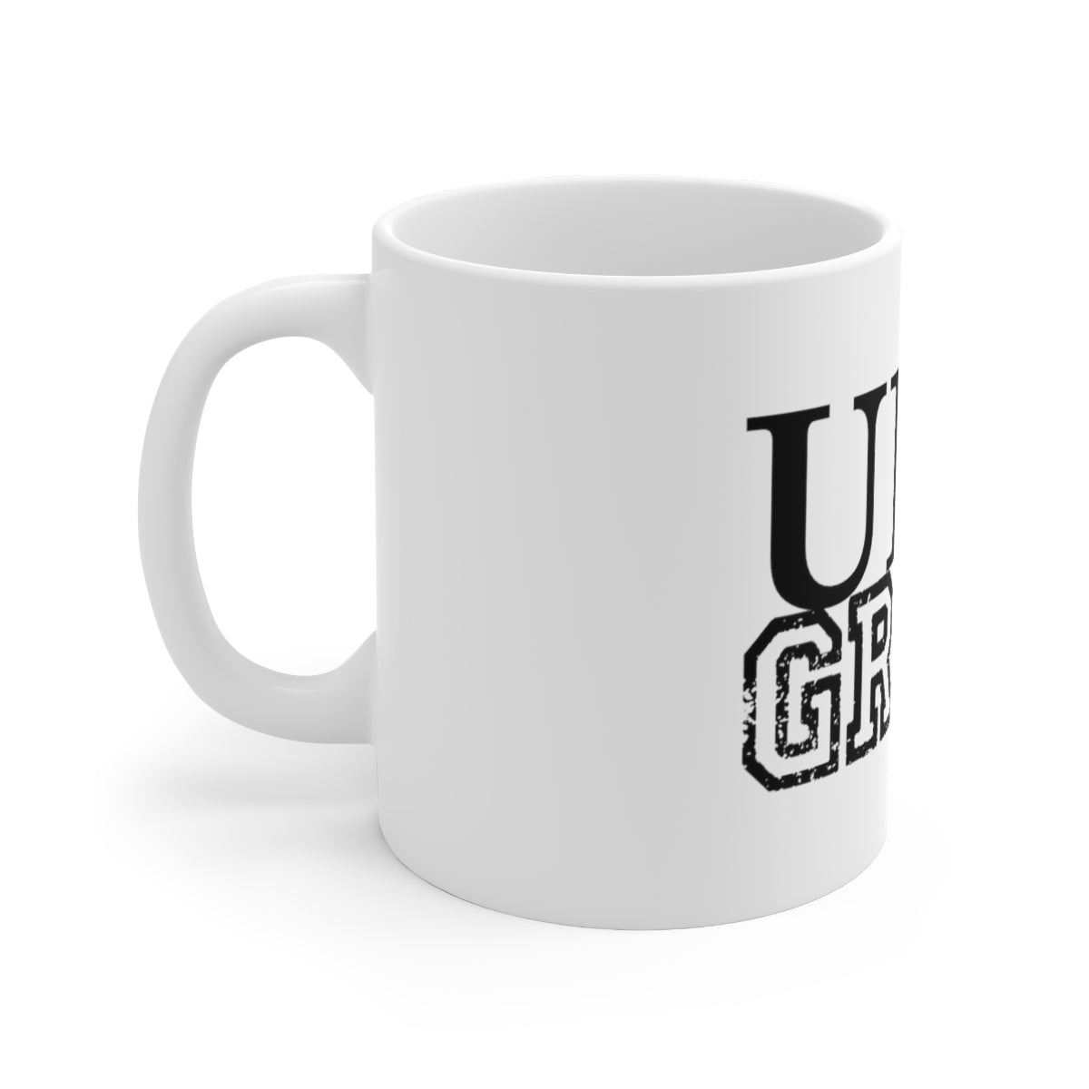 University of East London UEL Grad Ceramic Mug, 11oz, 15oz