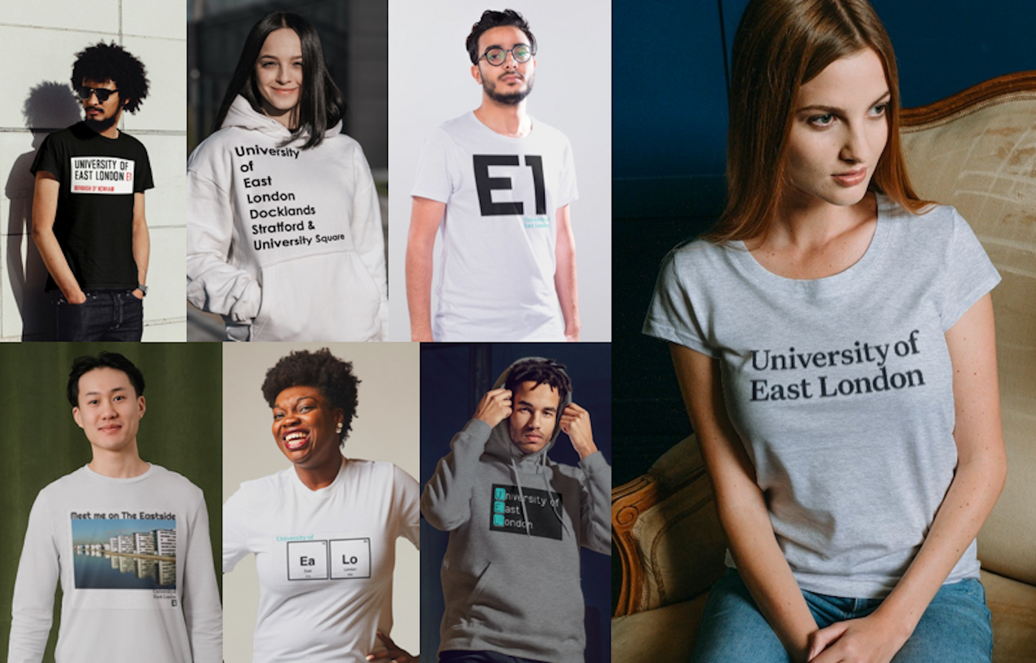 UELShop.com the place for University of East London Merchandise and Apparel. T-Shirts, Hoodies, and Much More!