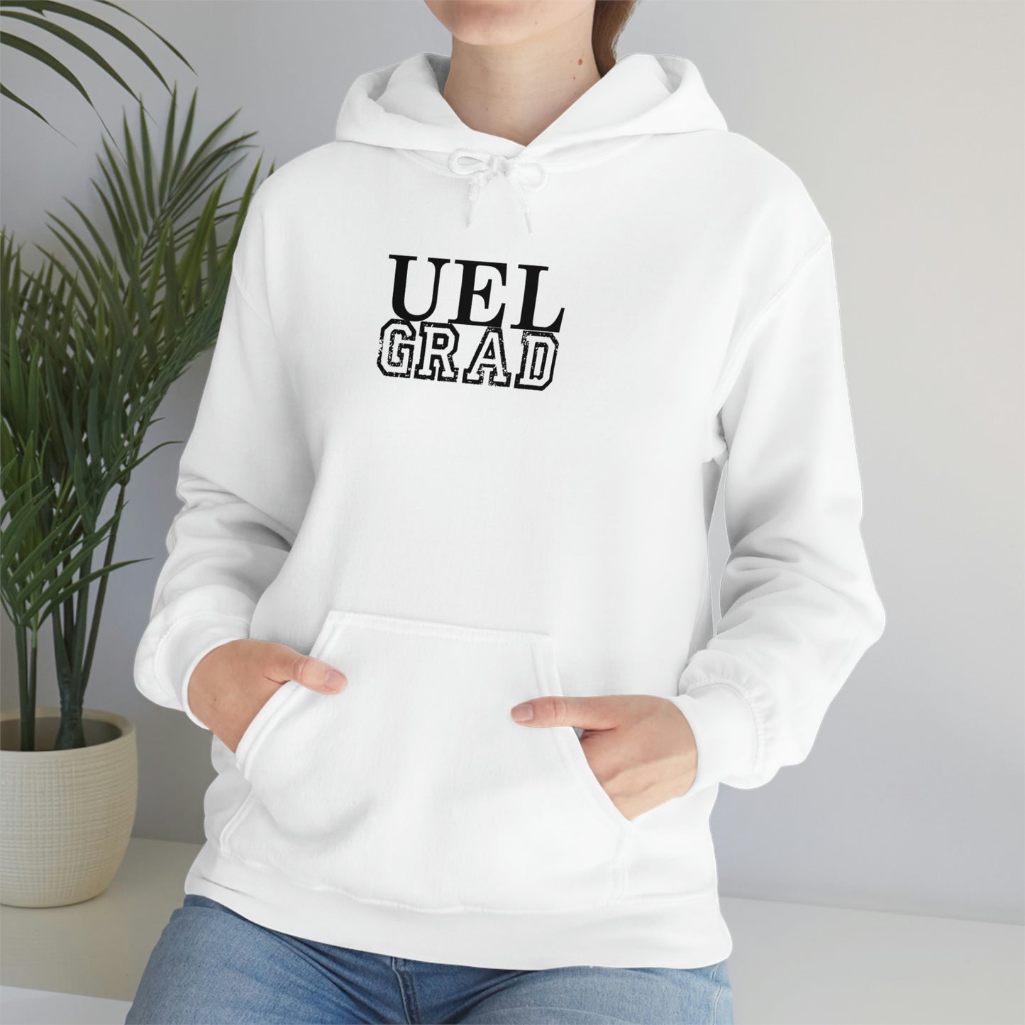 University of East London UEL Grad Unisex Hooded Sweatshirt