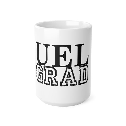 University of East London UEL Grad Ceramic Mug, 11oz, 15oz