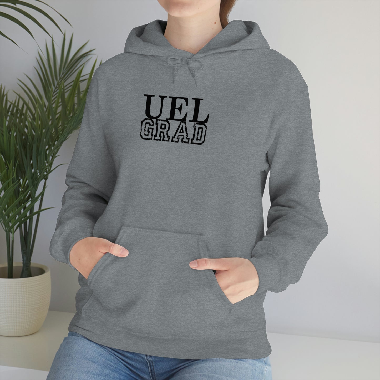 University of East London UEL Grad Unisex Hooded Sweatshirt