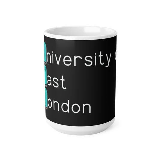 University of East London Scrabble Ceramic Mug, 11oz, 15oz