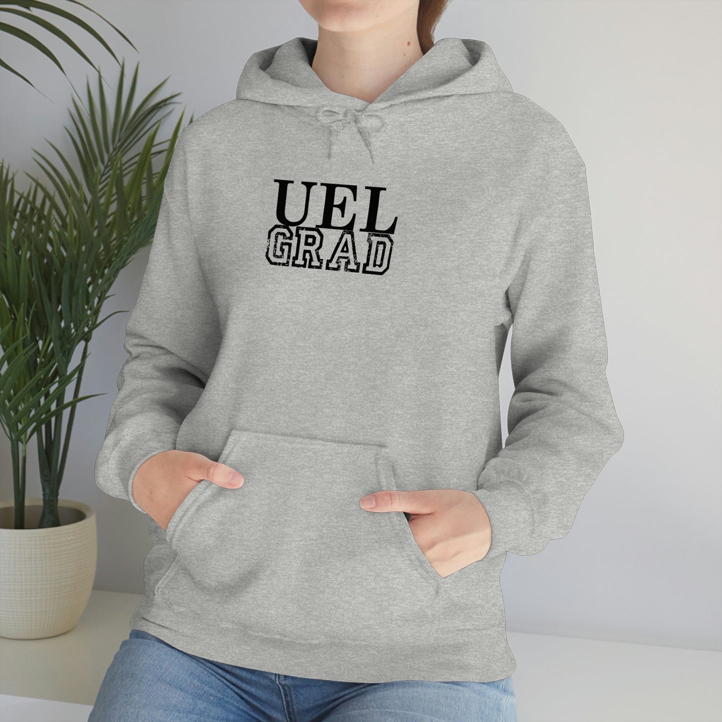 University of East London UEL Grad Unisex Hooded Sweatshirt